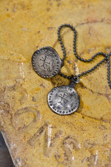 Chi (X) Ro (P) Monogram Necklace II