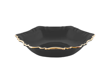 CLOUD MEDIUM BOWL gold-DARK GREY