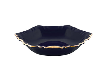 CLOUD MEDIUM BOWL gold- navy blue