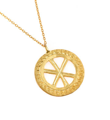 Christogram Chain Necklace