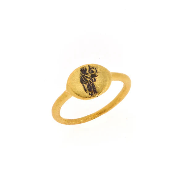 Virgin Mary and Baby Jesus Ring