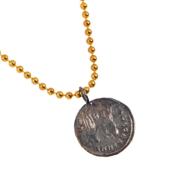 Antoninianus Diocletian Ball Chain Necklace