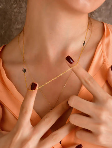 Duo Kithara Necklace