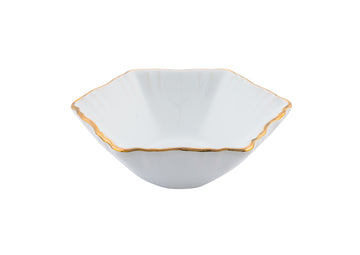 CLOUD SMALL BOWL GOLD-WHITE