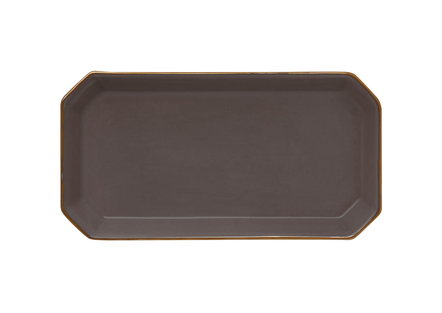 Octave Plate Small Gold-Mınk