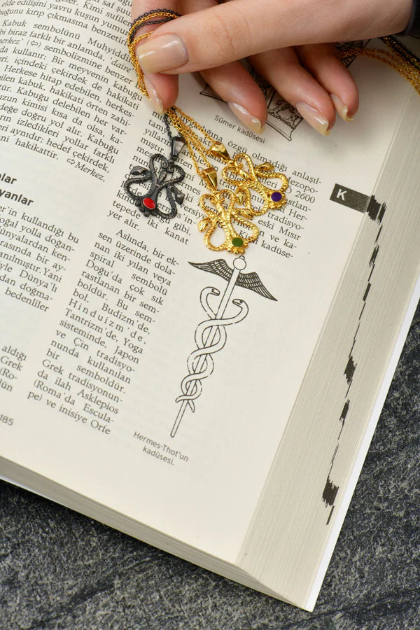 Caduceus Necklace