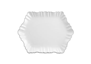 Cloud Appetizer Plate Medium-White