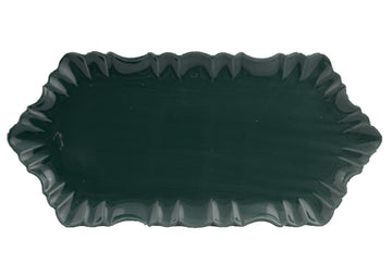 Cloud Appetizer Plate Large-Green