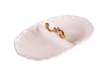 Appetizer Handle Gold-White
