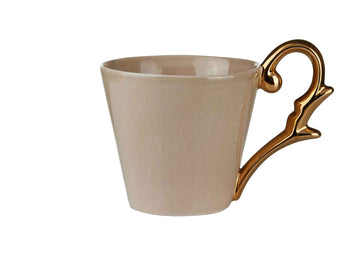 Mug Handle Gold-Beige