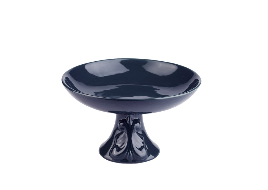 Cookie Platter Small-Navy Blue