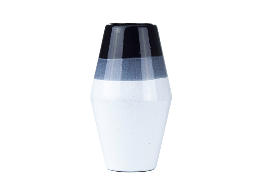 Vase Mini-NavyBlue and White