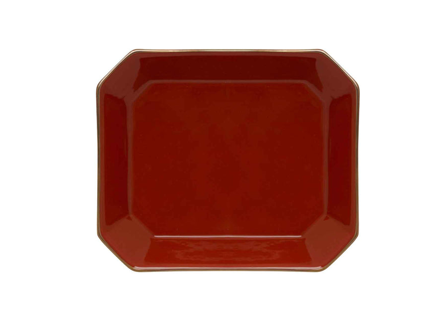 Octave Plate Medium Gold-Coral
