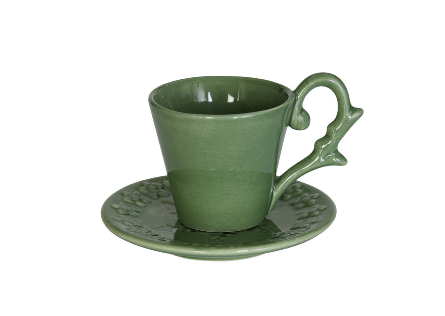 Saucer (Espresso Cup)-Light Green