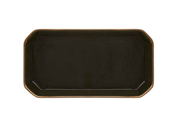 Octave Plate Small Gold-Khaki
