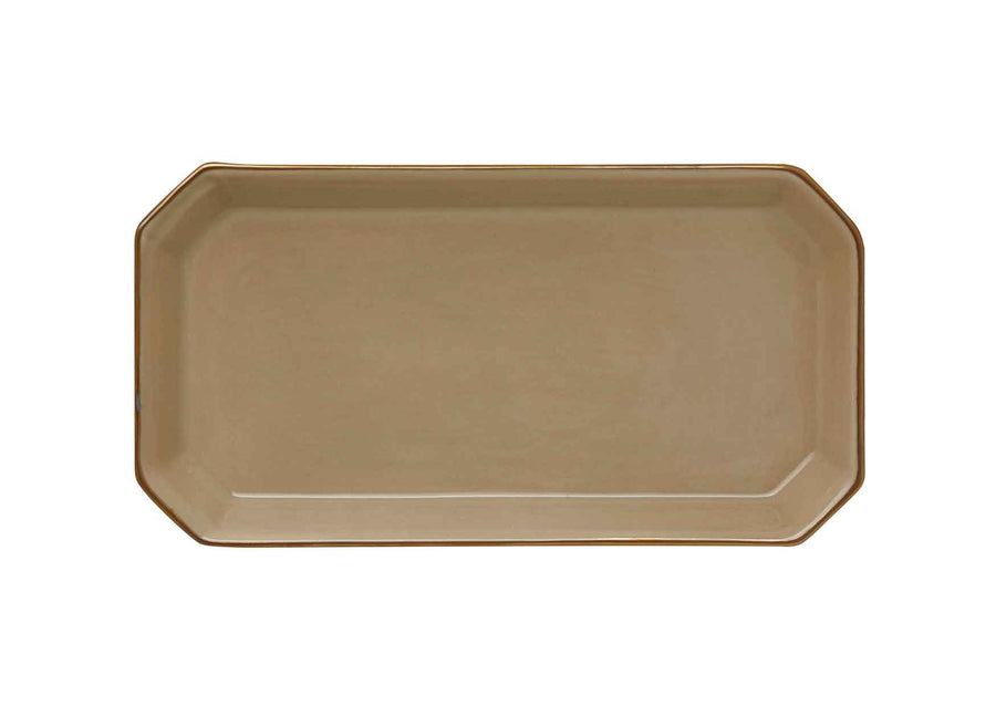Octave Plate Small Gold-Beige