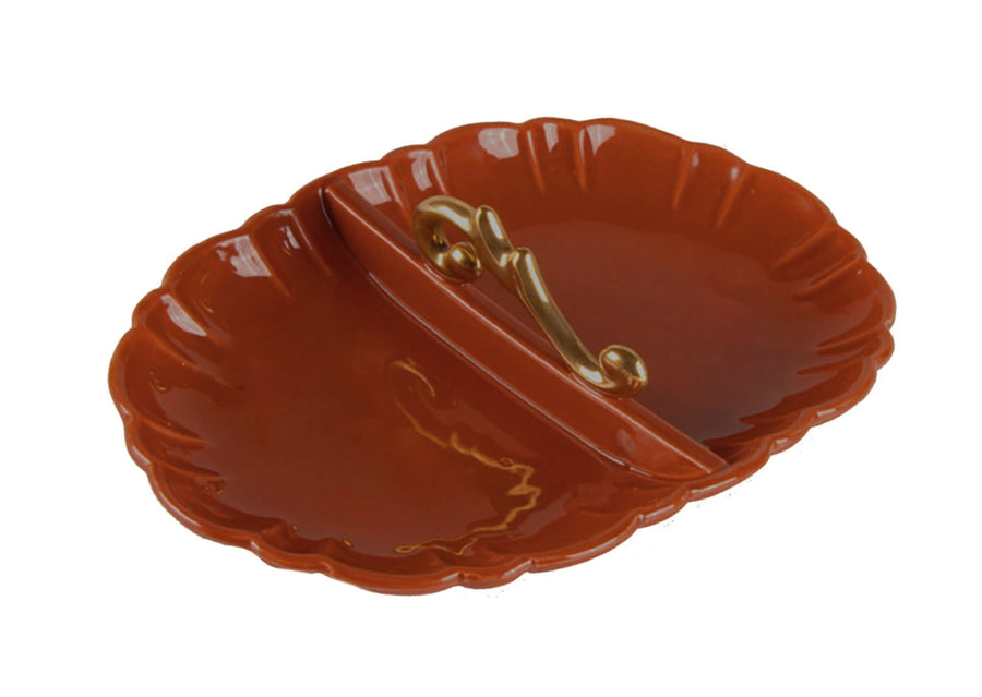 Appetizer Handle Gold-Coral
