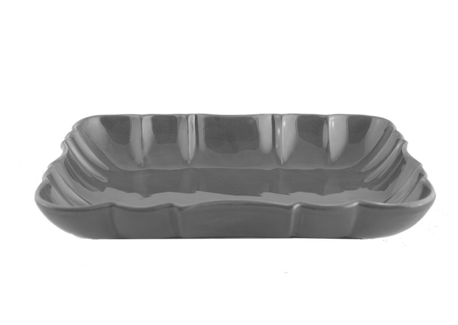 Deep Platter Large- Light Grey