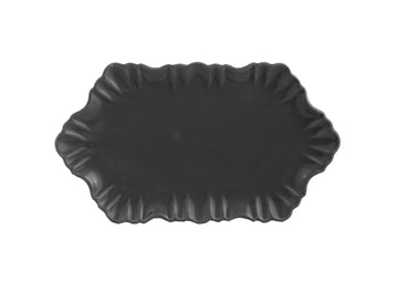 Cloud Appetizer Plate Small-Dark Grey